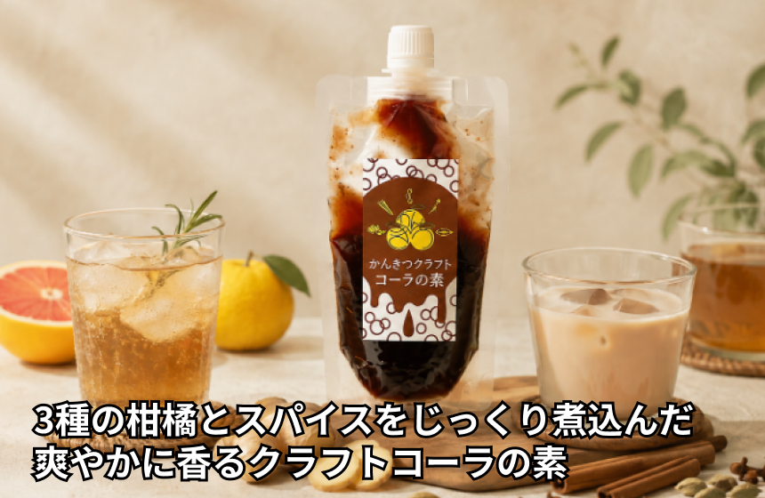 「かんきつクラフトコーラの素」の商品画像1