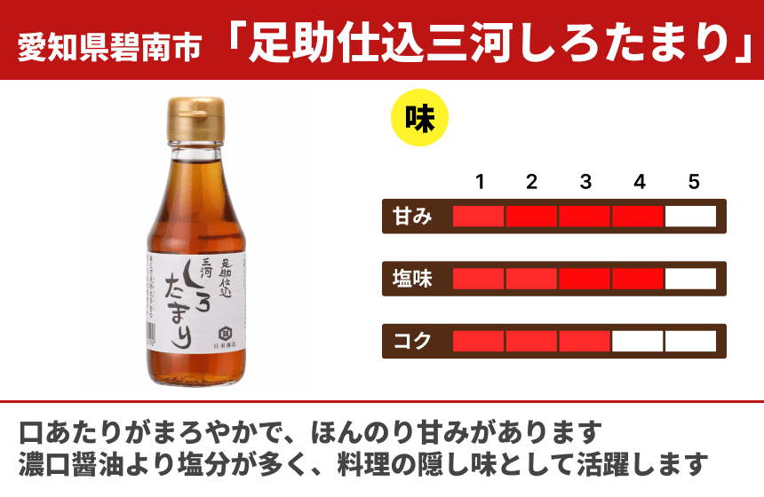 【白】「足助仕込三河しろたまり」の商品画像3